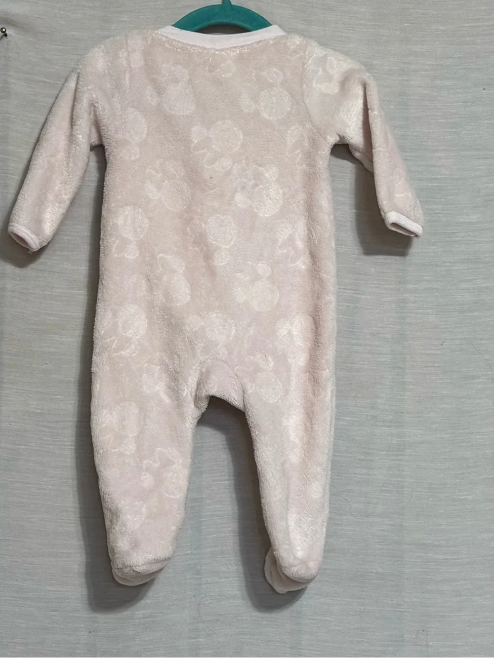 Disney Baby Minnie Mouse Footed Sleepers Pajamas Lot of 3